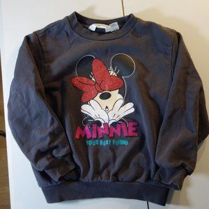 Disney ** Minnie Mouse Sweatshirt - H&M Kids- Disney - Size 5/6
